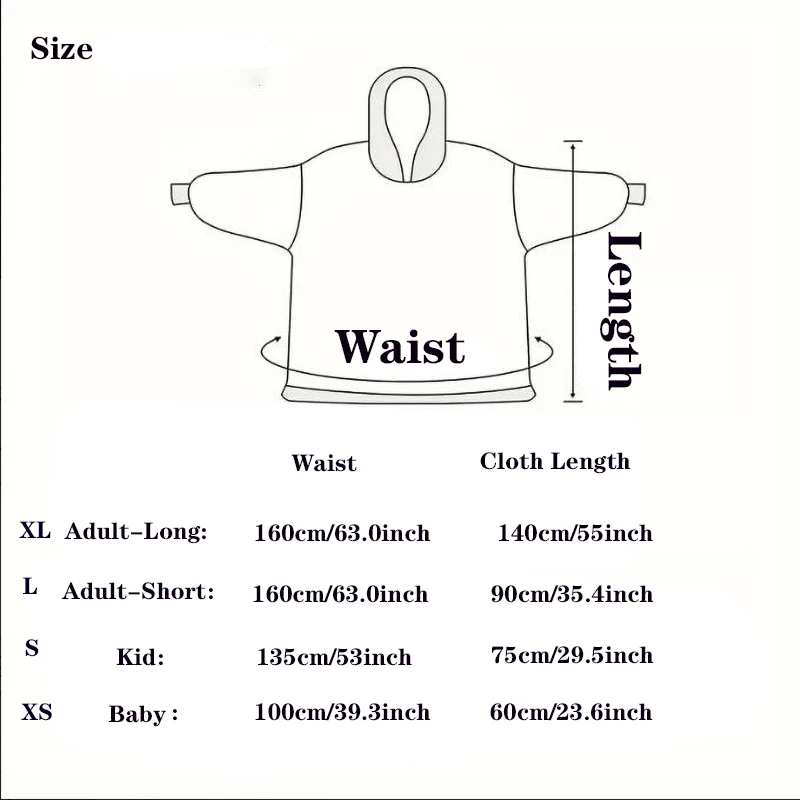 Winter Hoodies Sweatshirt Women Men Pullover Fleece Giant TV Oversized Blanket with Sleeves Adult Halloween Pumpkin Clothing 6