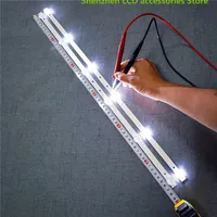 for 6Leds HL-00320A30-0601S-07 A1 2 6 silver IP-LE32/495523 LCD TV backlight bar  575mm   6lamp   6V   100%NEW 1