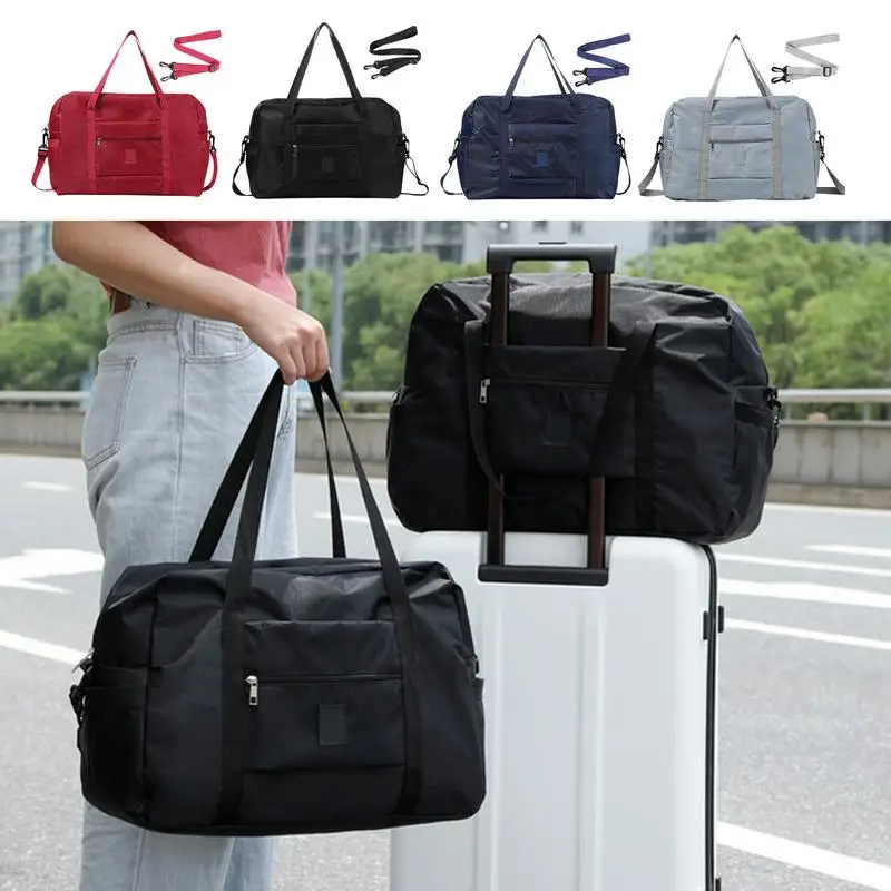 

Overnight Gym Bag High Quality Workout Duffel Bag Waterproof Carry On Tote Shoulder Bag Weekend Duffle Bag Travel Accessories