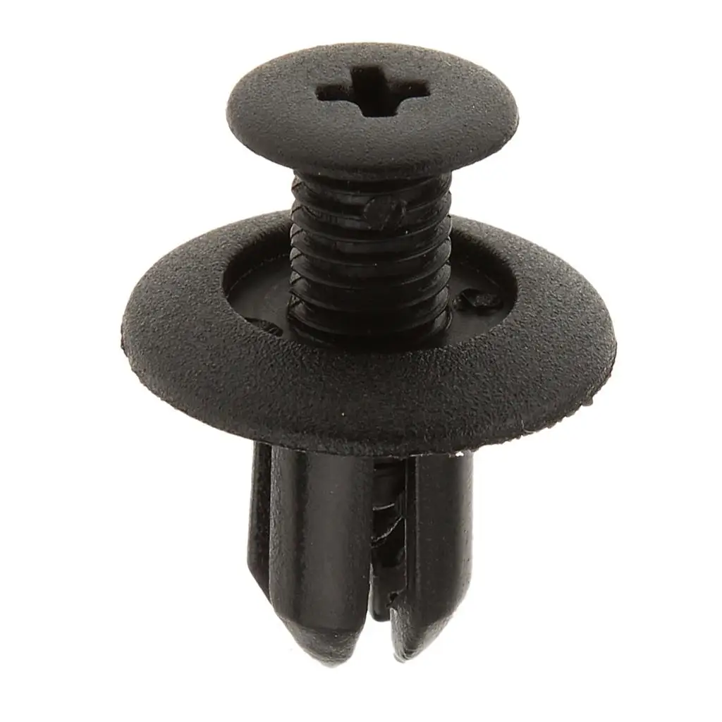 6mm 0.24inch Hole Black Plastic Type Fastener 91501-S04-003 for Norton