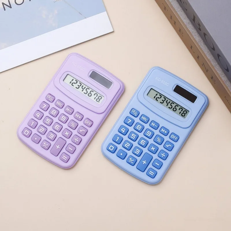 Cute and Fashionable Cartoon Mini Palm-Sized Calculator