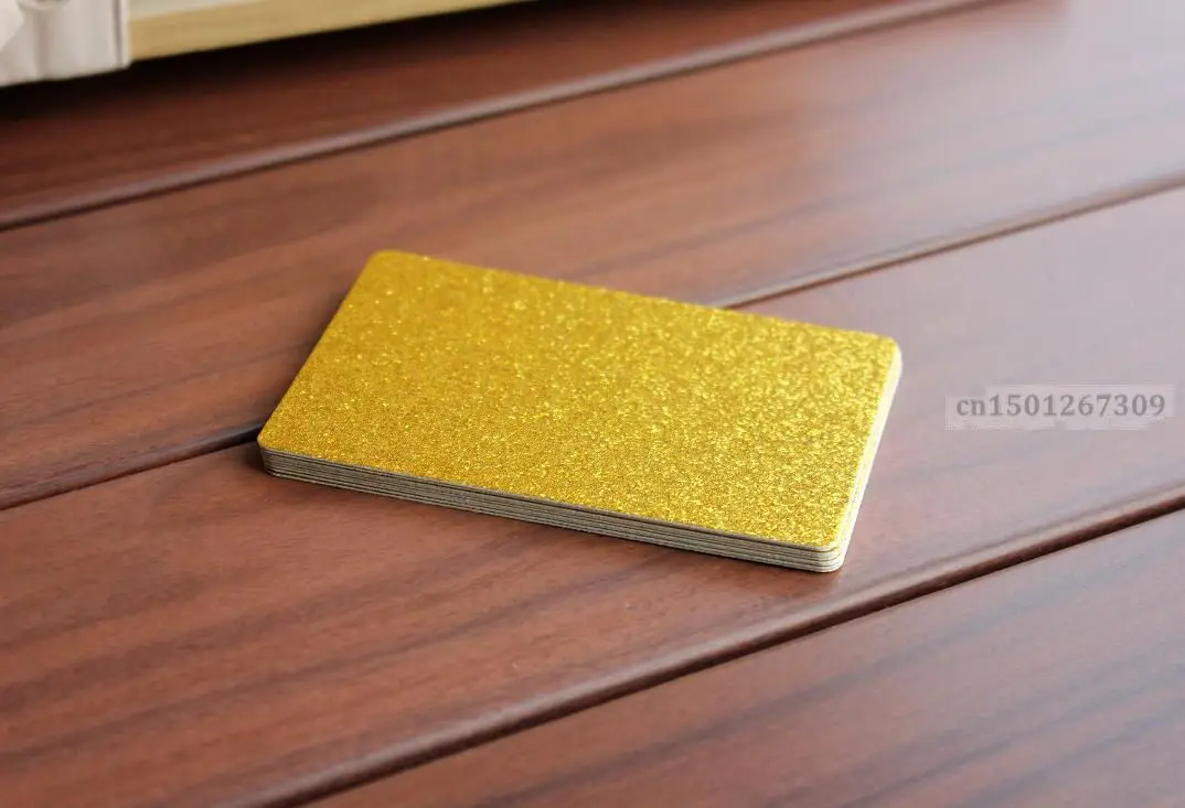 5/10Pcs Gold Cardstock Paper Double Sided Gold Glitter Paper