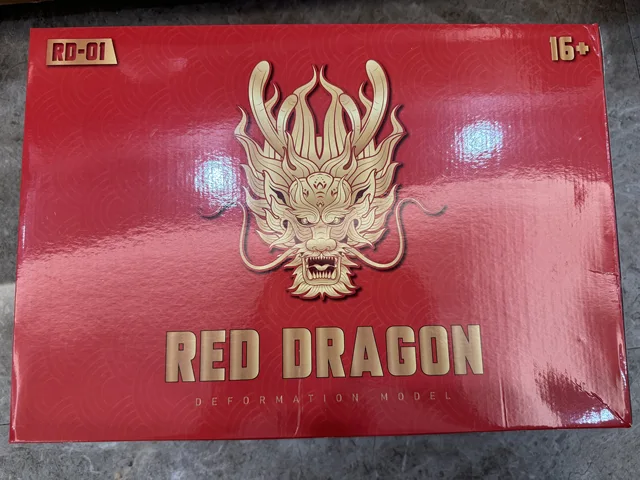 IN STOCK ] BMB TAIBA RD-01 RD01 Large Size BW MG Red Dragon Beast 