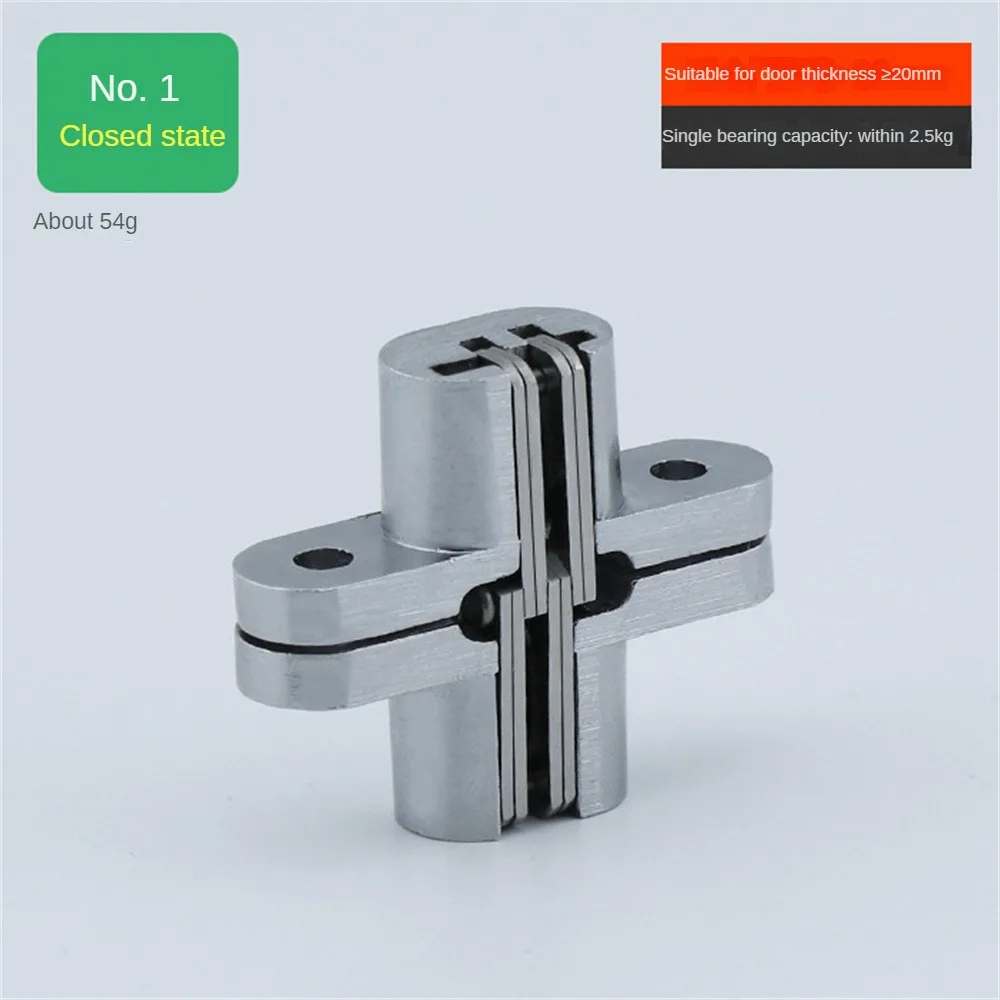 Stainless Steel Hinges Door Hinges Cross Hinge 180 Degree Concealed Hinge for Folding Door