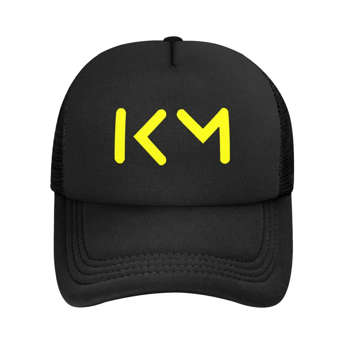 

Модная желтая футбольная бейсболка KM Mbappes для мужчин и женщин, дышащая Кепка-тракер для активного отдыха