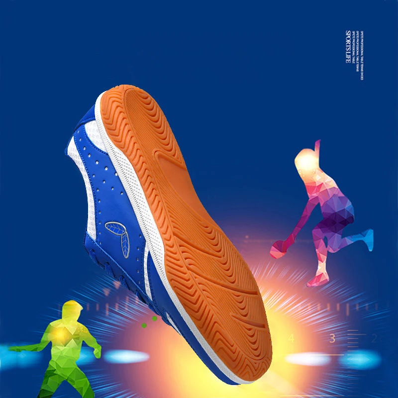 New Table Tennis Shoes For Men and Women Casual Sports Running Shoes Durable and Breathable Cow Rib Sole Ball Shoes