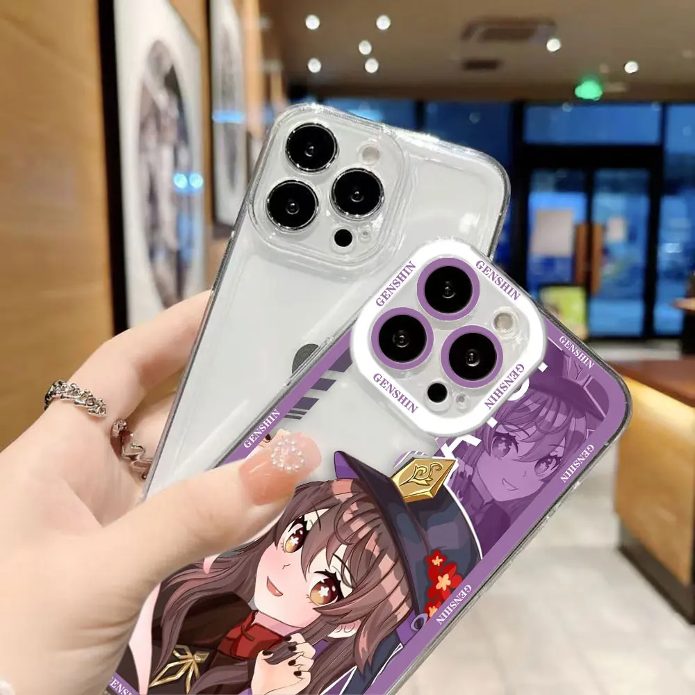 Xiao Rail Clear Phone Case – Genshin Impact Design