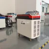 Laser Cleaning Machine for Graffiti Rust Oil Ink Oxide Removal 100W 200W Pulse Laser Rust Removal Machine Portable Laser Cleaner 1