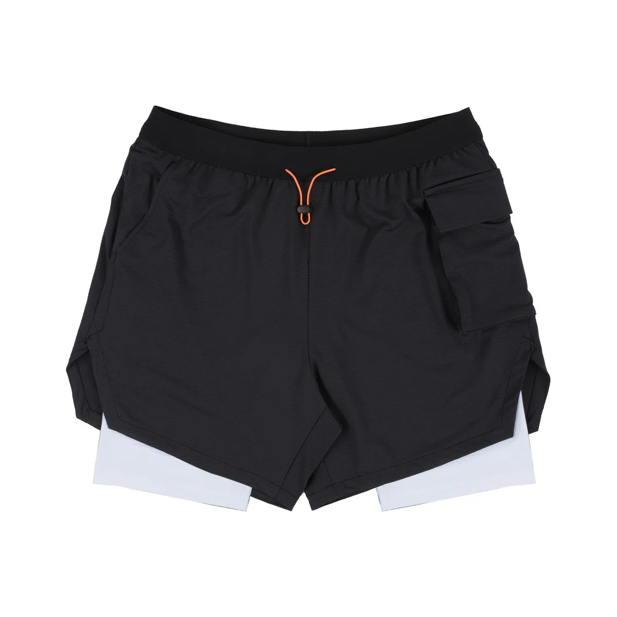 2 in 1 Fitness Shorts Men Double Layer Casual Bermuda Summer Gym Bodybuilding Training Short Pants Male Running Sport Bottoms best men's casual shorts Casual Shorts