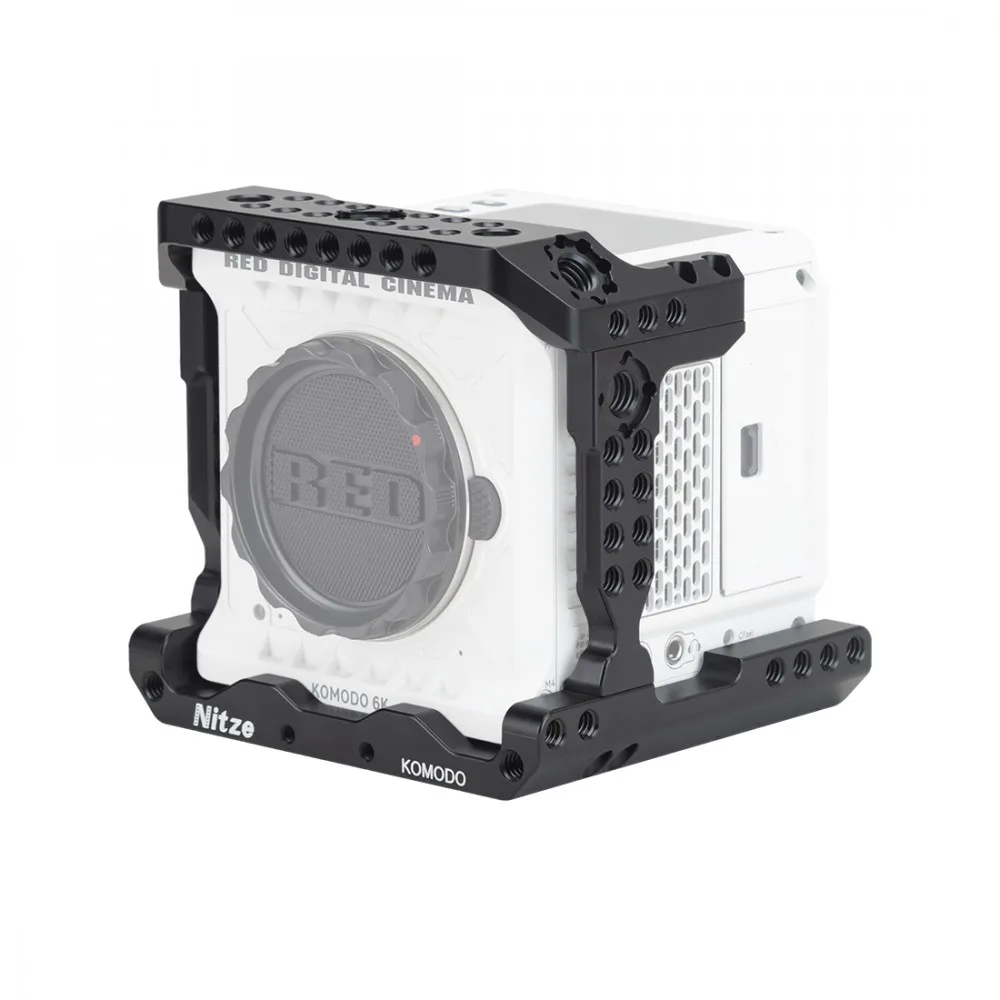 Gabbia Per Fotocamera Nitze, Con Supporto Per Rosetta Arri N Design Per Binario Nato Per Komodo Rosso 6K Pro - Tp-Komodo