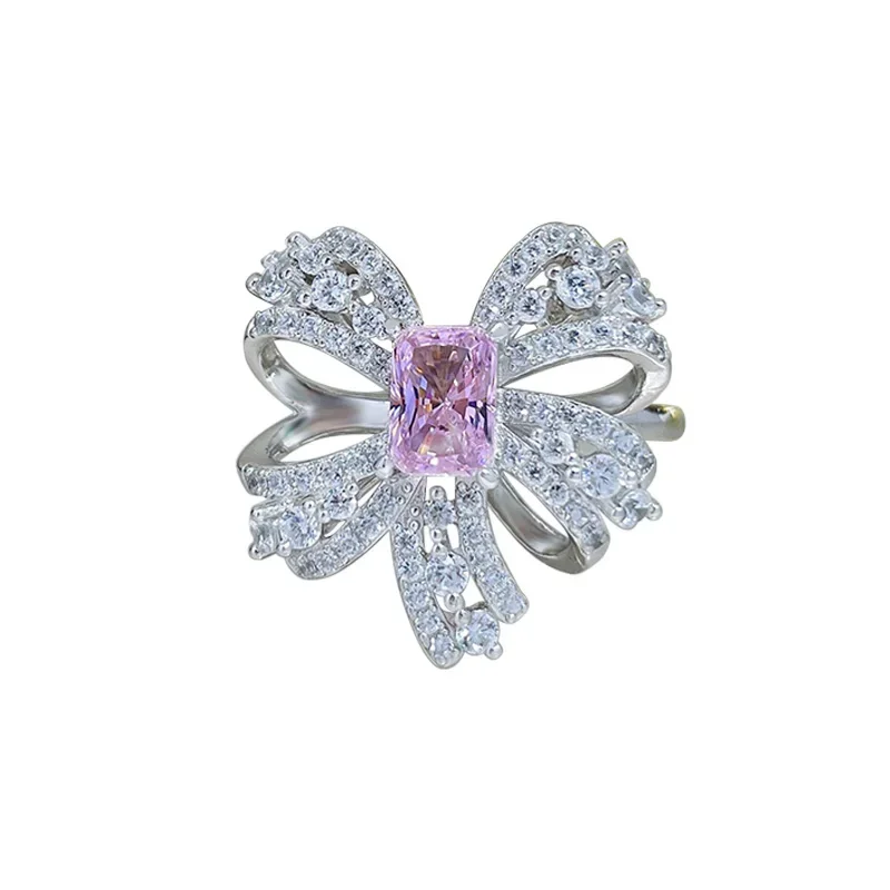 

Женское кольцо с бабочкой, из серебра 925 пробы