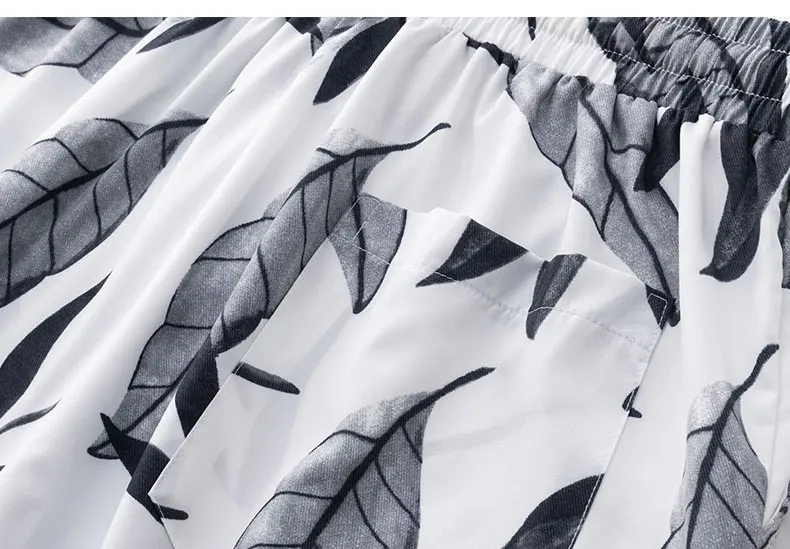 Plus Size 6xl 180kg Beach Tracksuit Men 2 Piece Sportswear Set Quick Dry Hawaiian Shirt Shorts Suits Print Summer Loose Clothing_viptrois.com