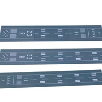 1Set Model Aircraft Runway Platform Airport Airplane Takeoff and Landing Apron Mould Parking-apron Moulds for DIY Airstrip Mold 1