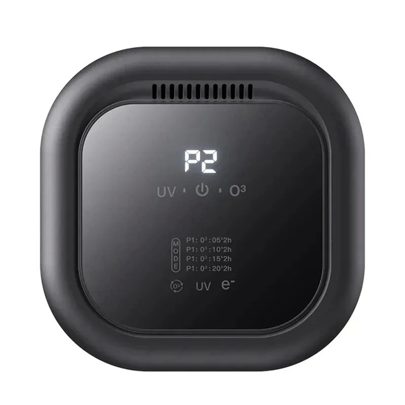 

Очиститель воздуха для дома, озонатор, удаление формальдегида, запаха, черный пластик, вилка стандарта ЕС, 1 шт.