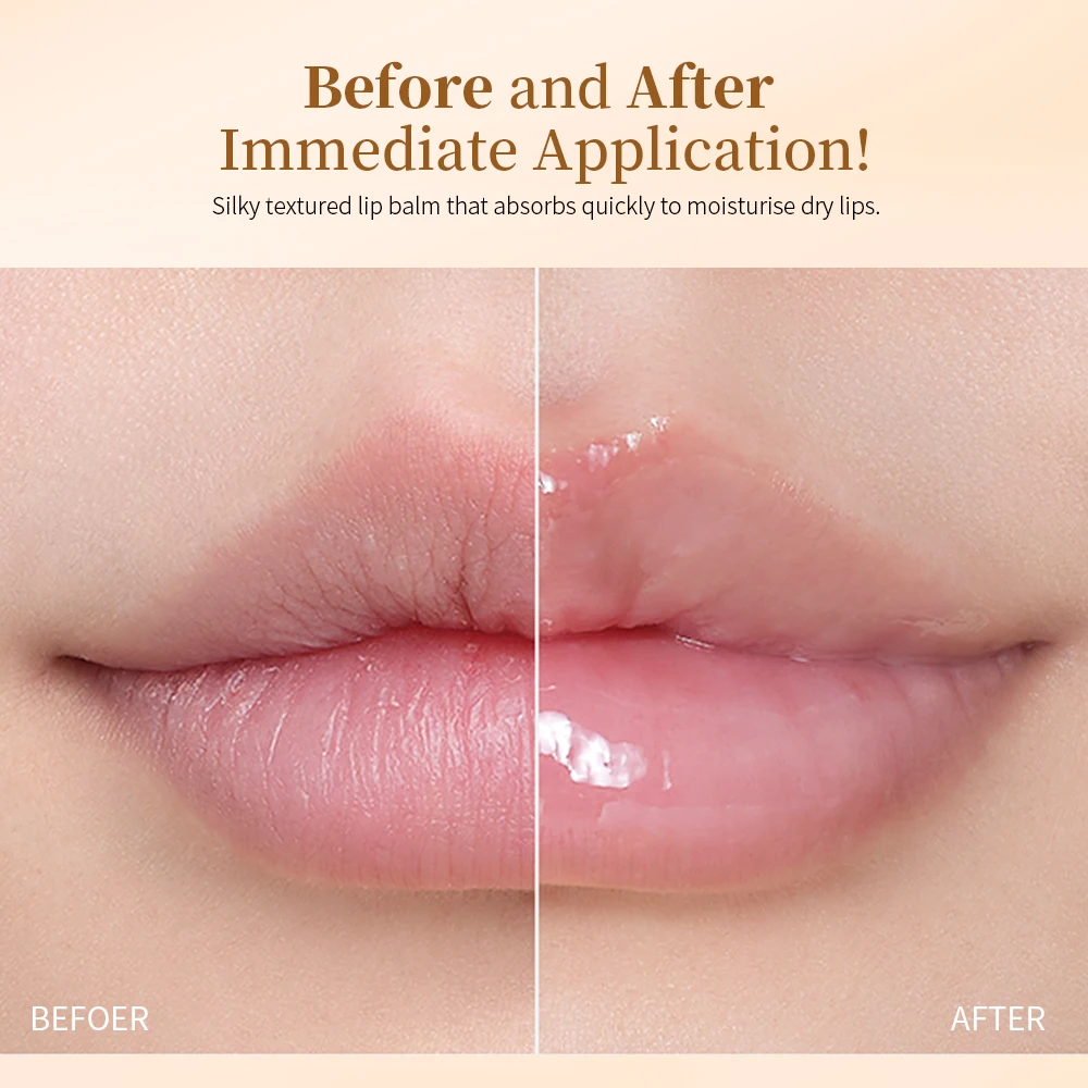 Hydrating Lip Butter Balm Set - Travel-Size Gloss for Nourished, Plump Lips