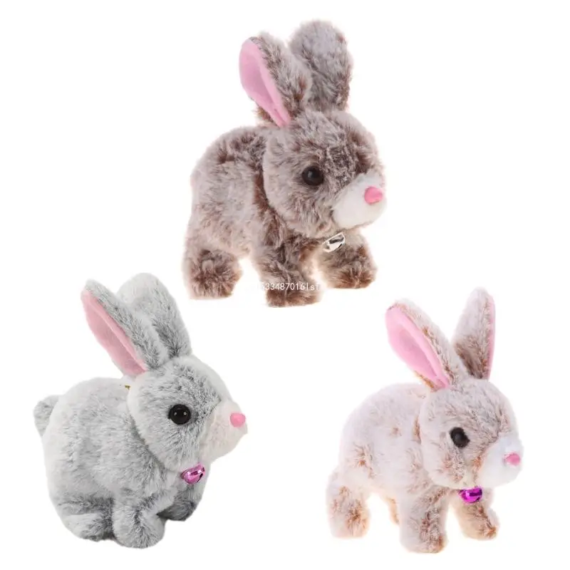 

Interactive Moveable Rabbit Toy Barking & Walking Rabbit Toy Kids Birthday Gift Dropship