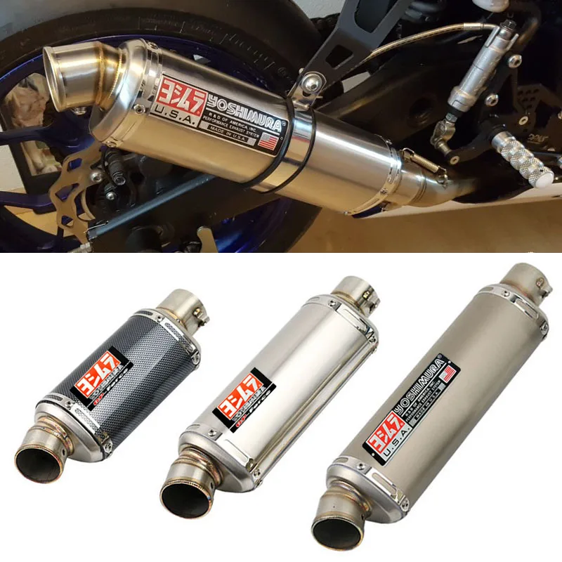 UniversalMotorcycleExhaustMufflerYoshimuraDBKillerEscapeMotoForYamahaTmax530R3