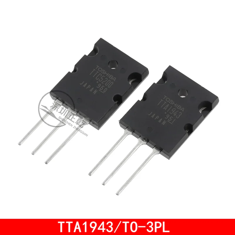 5-10PCS TTA1943 A1943 Audio Power Amplifier Pairing Tube 15A 230V 150W TO-3PL New Original 100% new original 2sc5200 2sa1943 ttc5200 tta1943 to 3pl 2sc5200 o 2sa1943 o high power amplifier