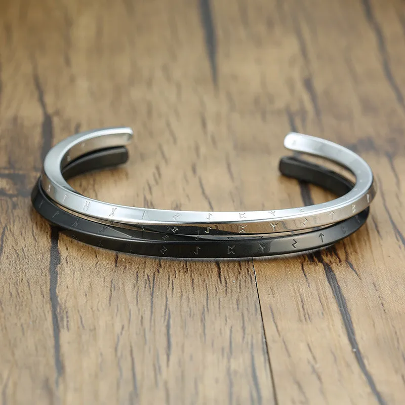 Viking Twist Cuff Bangles Stainless Steel Bracelets for Men,bangle bracelet,stainless steel bracelet