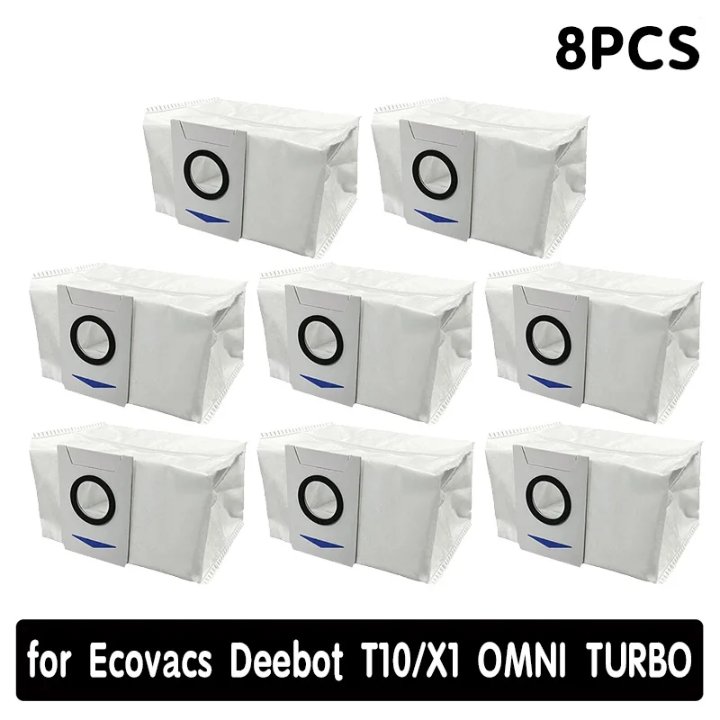 4 Panni Lavabili Per Ecovacs Deebot T20 Pro, X1, T10 Turbo – Ricambio Mocio Per Pavimenti In Ceramica E Legno