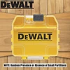 DEWALT Original Drill Bits Mini Containment Box Yellow Shell Sliding Switch Small Tough Case 74*67*17MM 1PCS 1
