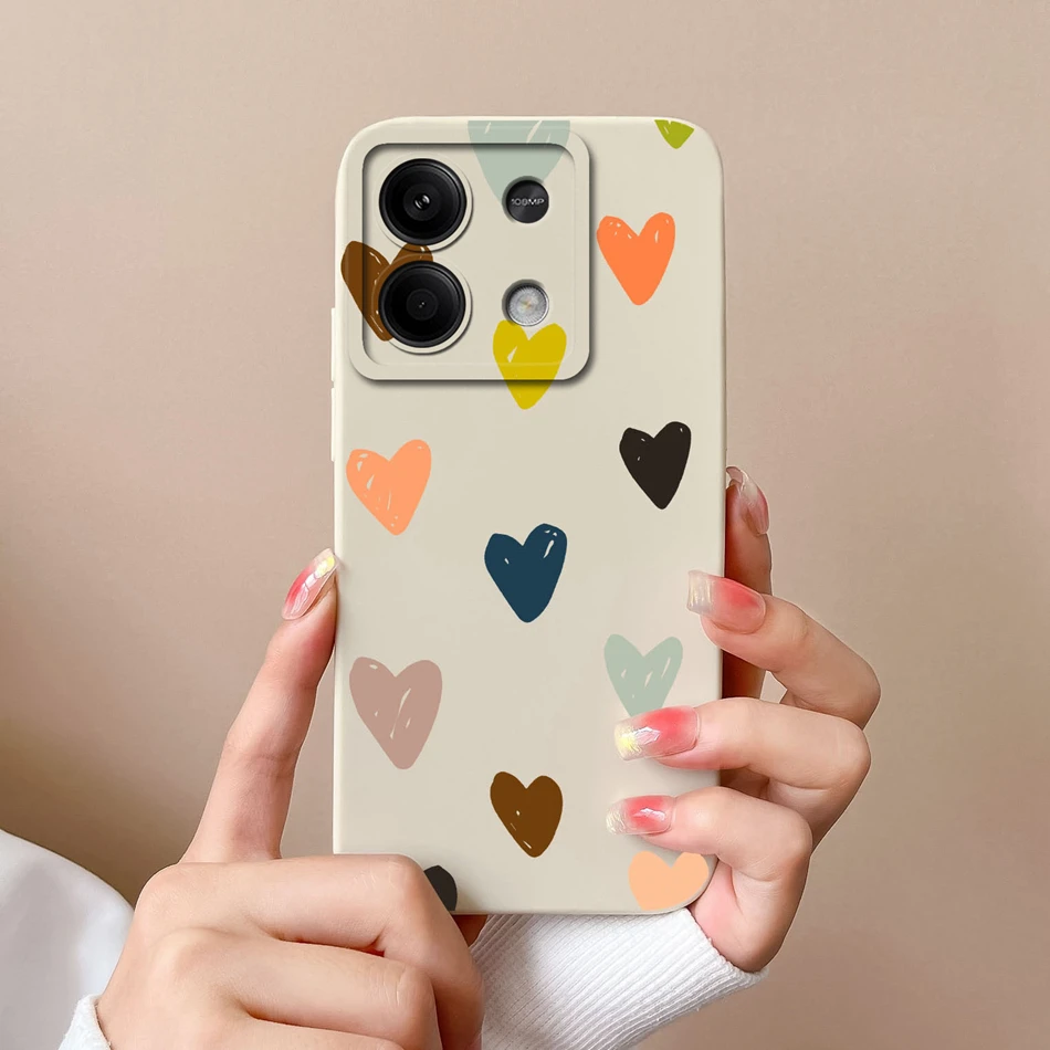 thumbnail image 1 of For Redmi Note 13 Pro 4G 5G Phone Case New Soft Liquid Silicone Full Protection Back Cover For Xiaomi Redmi Note13 13Pro Fundas, 1 of 5