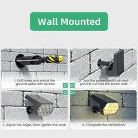 Spot Lumineux Solaire à 92 LED, Imperméable IP67, 2 en 1, Éclairage d'Extérieur, Idéal pour un Jardin, une Cour ou une Véranda 6