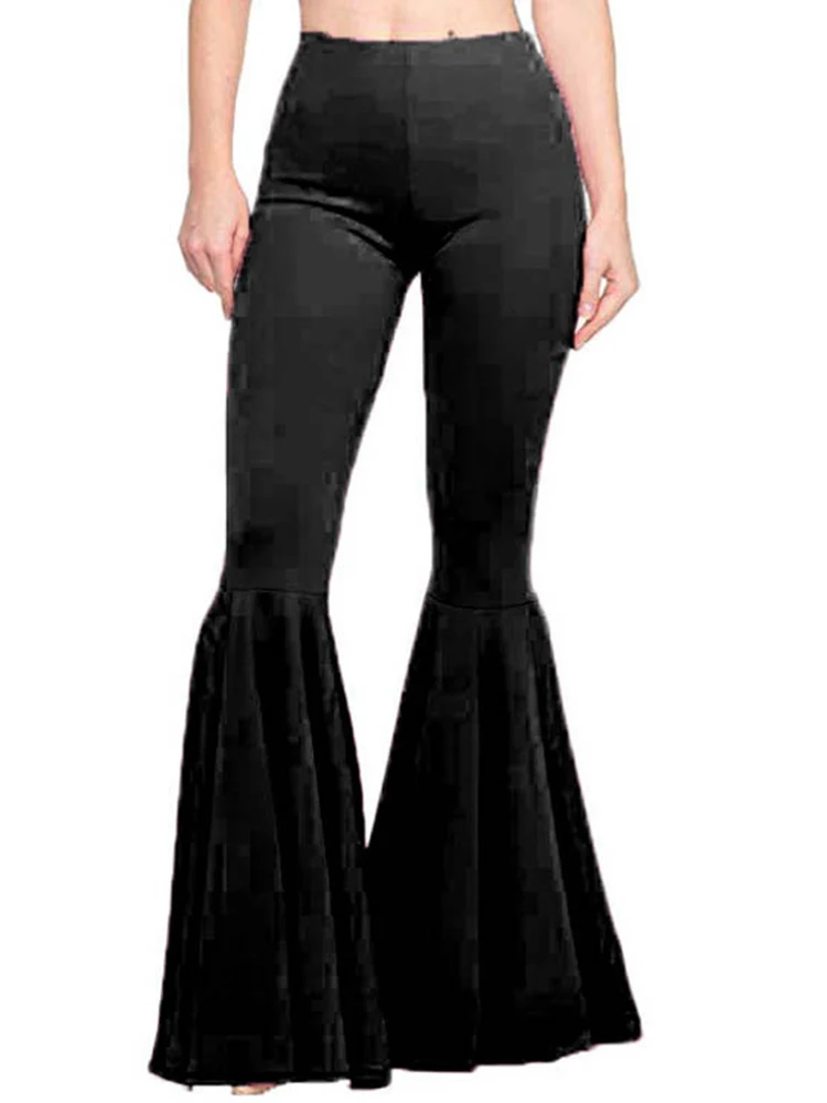 

Female Yoga Trousers Elastic New Flare Pants Fashion Casual High Waist Trendy Sexy Dance Streetwear Joggers