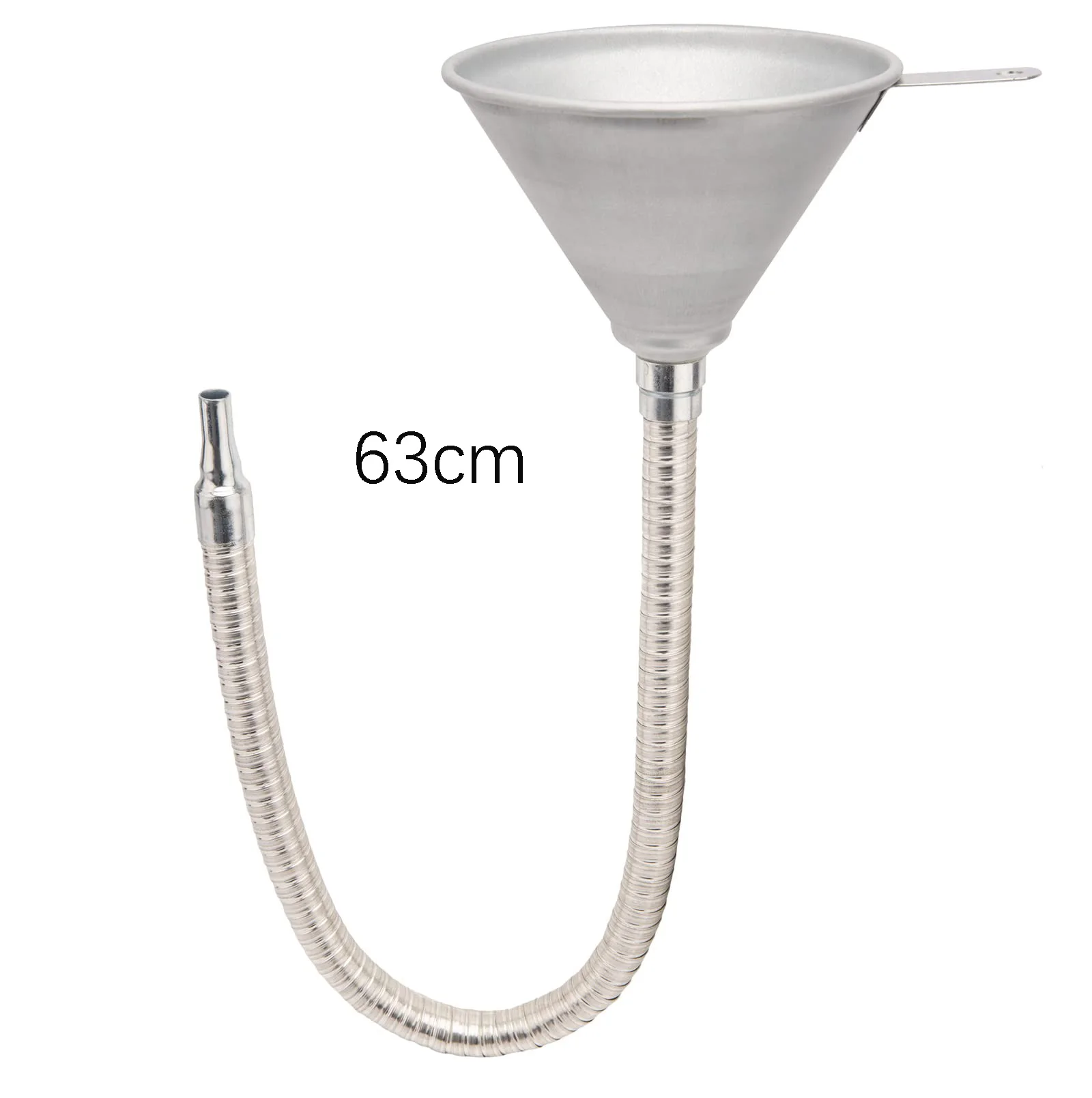 Imbuto Auto Con Beccuccio Flessibile 56cm - Per Benzina, Olio E Liquidi