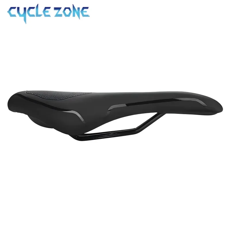Bicycle Saddle Lightweight Non-Slip PU MTB Road Bike Saddle Shockproof Breathable Hollow Cycling Seat Cushion Bike Accessories