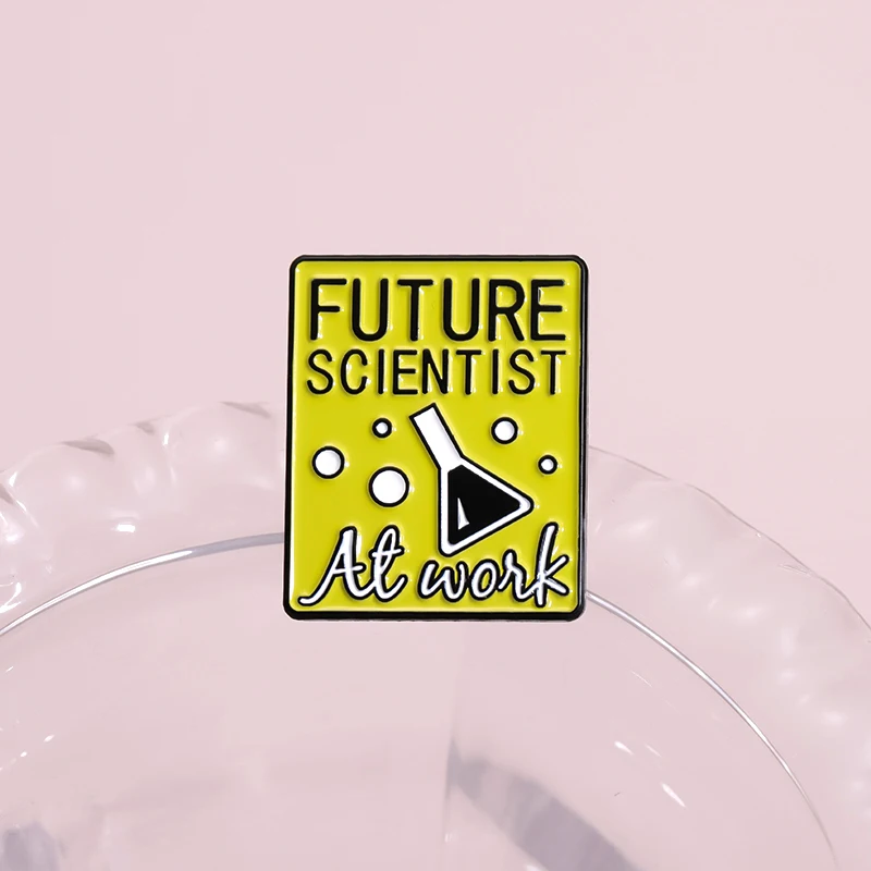 Mathe Chemie Wissenschaft Biologie Formel Becher Emaille Pins Großhandel Cartoon niedlichen Broschen Revers Abzeichen Hut Rucksack Kleidung Pins – Detail 11