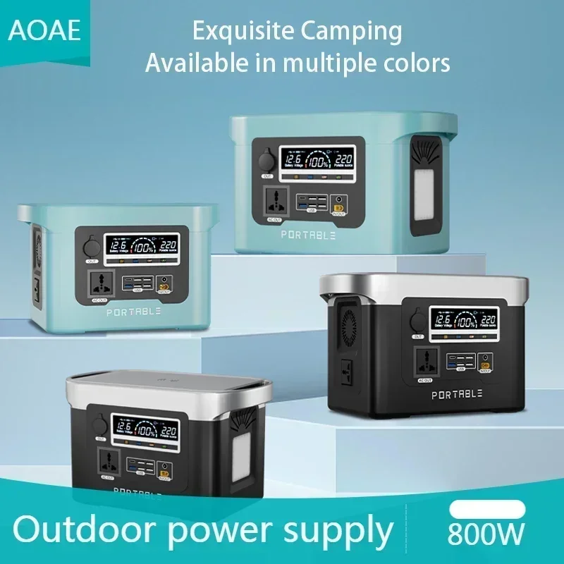 800W 40Ah-85Ah portable power bank, portable power station, outdoor emergency supply for camping outdoor RV homes