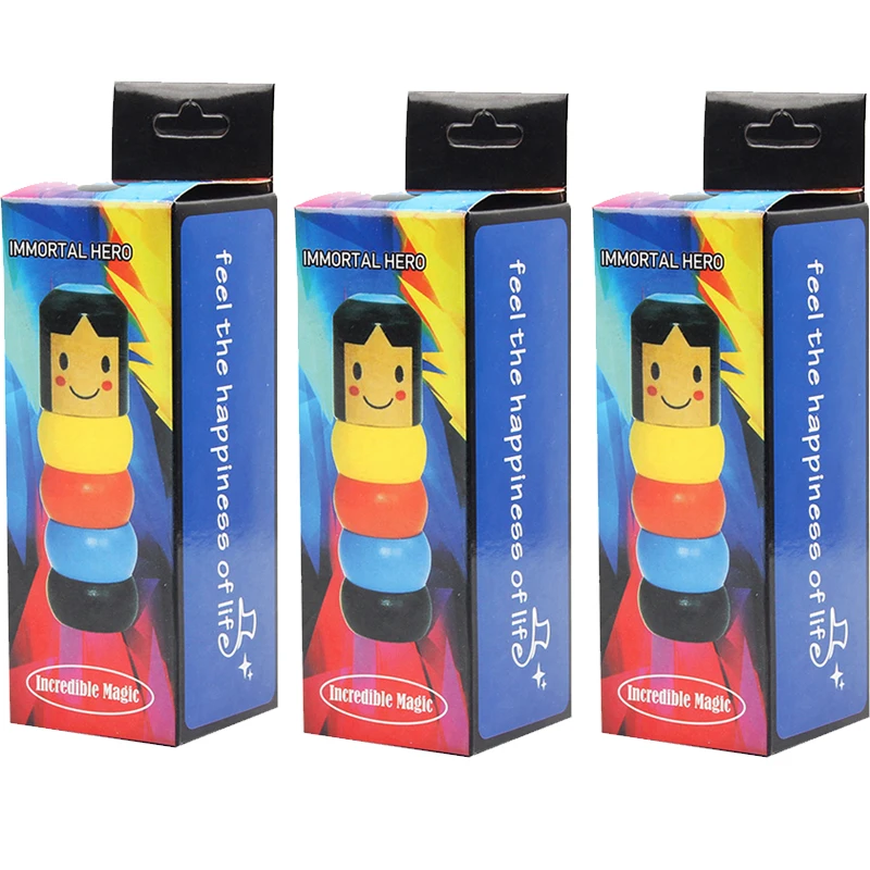 Magic Toy Juguete MÃ¡gico De Madera Immortal Daruma Divertido