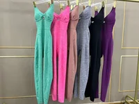 Sexy Cross Backless Scrunch Sport Jumpsuits Monkeys Women Sportswear One Piece Gym Yoga Workout Clothing Female Fitness Overalls - Image 6