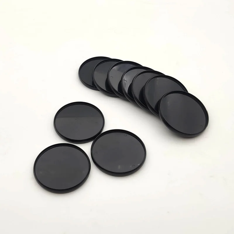 Oversized Black 53mm Loose-leaf Binding Plastic Ring Discs Notebook Mushroom Hole Binder Buckle plastic binding rings book binding supplies