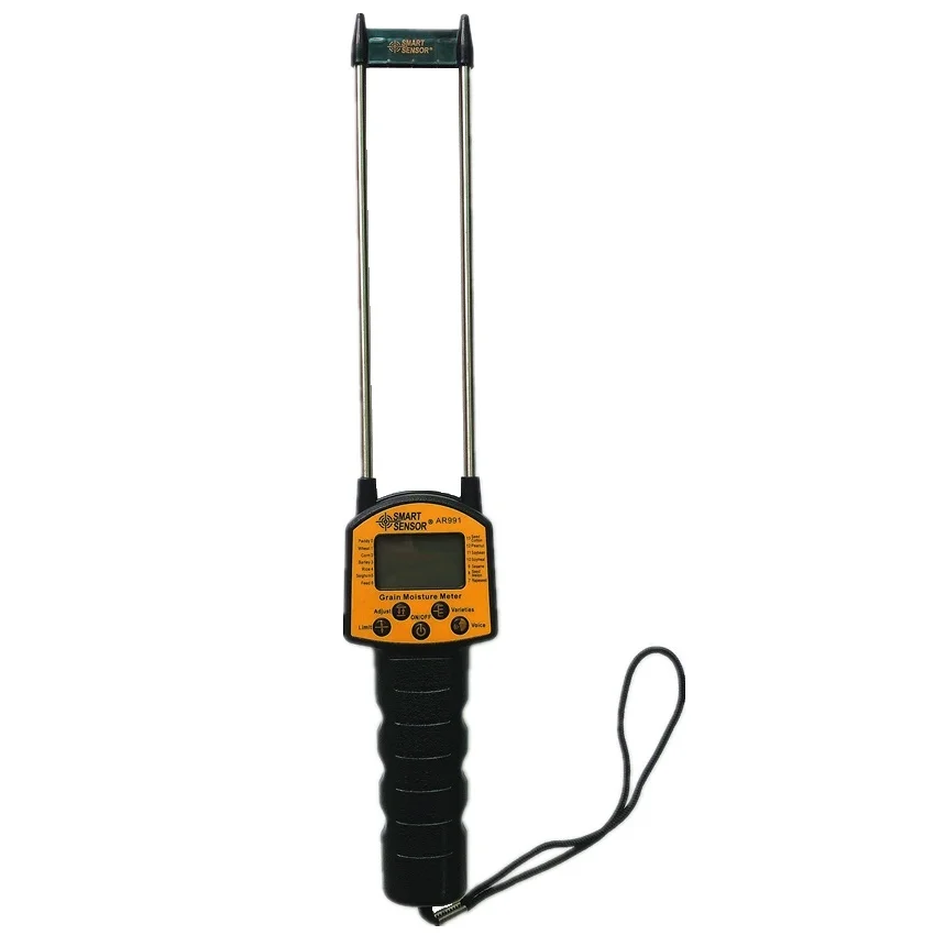 AR991 Professional Digital Grain Moisture Meter for Corn Wheat Rice Bean Peanut Grain Measurement Moisture Tester
