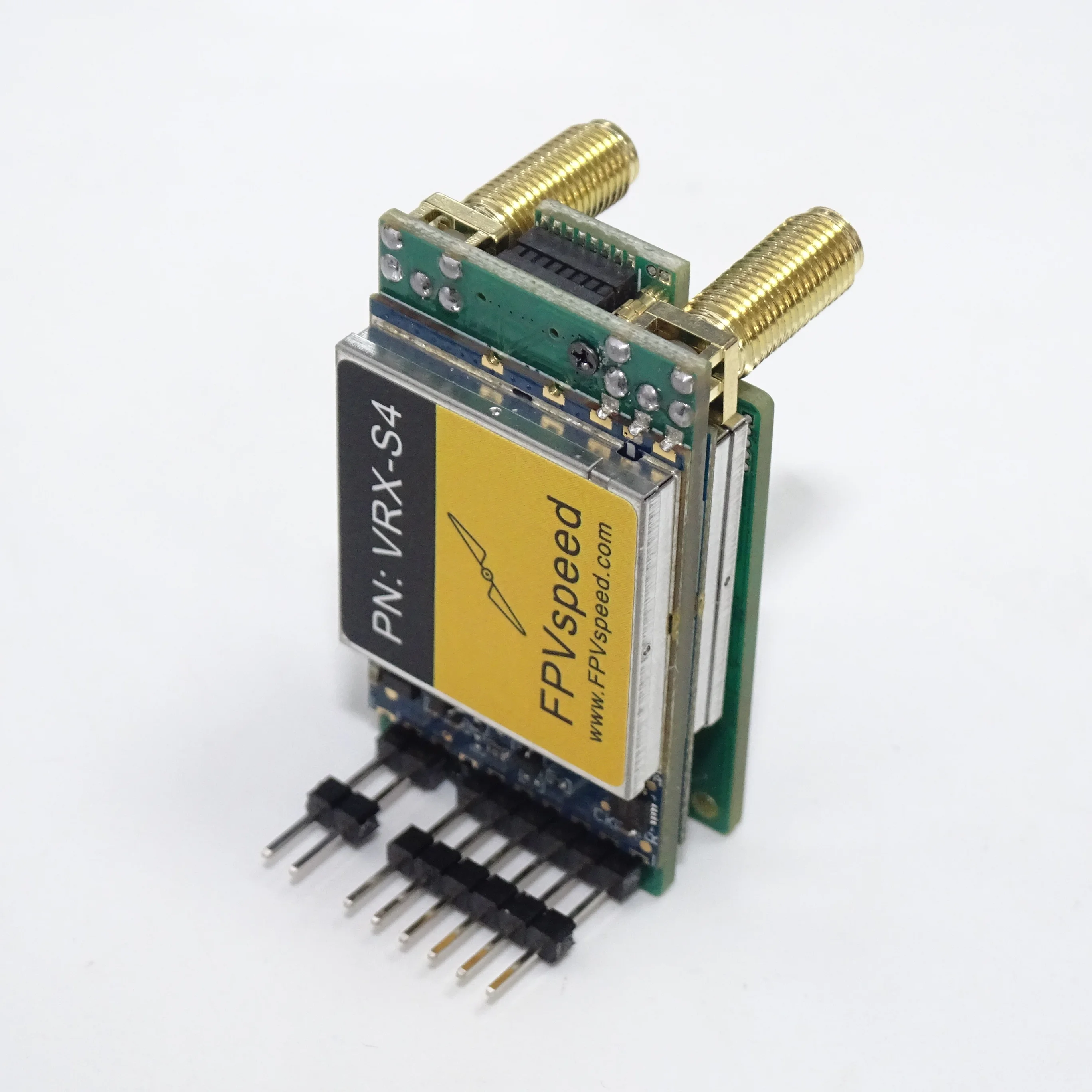 Boîte du récepteur VRX-S4 avec accessoires, pour achat de module FPV