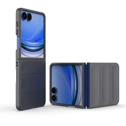 Ultra Thin Matte Soft Shockproof Phone Case Protective Durable Lightweight Cover for Galaxy Z Flip5 (Dark Grey)
