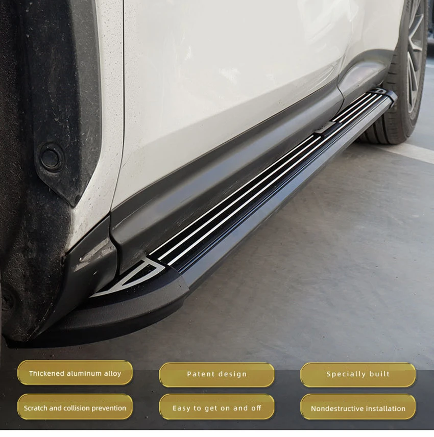 Thicken side step nerf bar pedal running board for Skoda KAROQ KAMIQ 2020 2025 free drill hole free remove side skirt load 300kg AliExpress