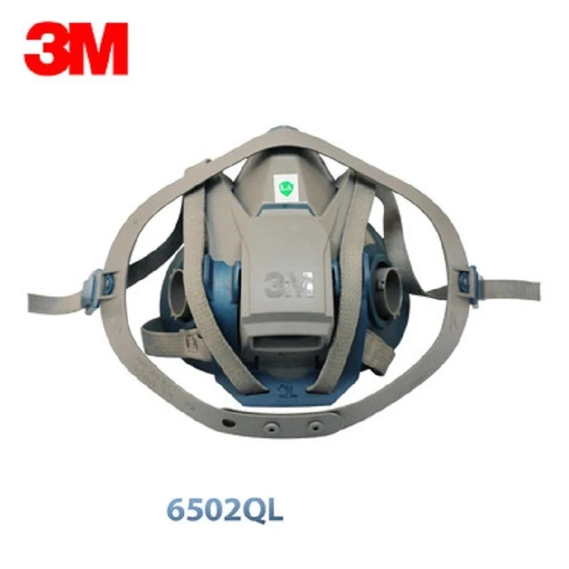 Demi-masque 6502/6502QL en silicone réutilisable, sans filtre, vue de profil avec le joint facial en silicone - Protection respiratoire confortable pour Acheter Demi-masque 6502/6502QL