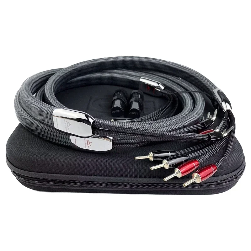 Sam&Johnny Cable De Altavoz Con Enchufes Plátano A Cables De Conexión