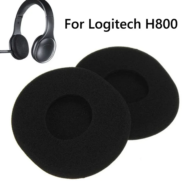 1 Pair Ear Pads For Logitech H800 H 800 Earpads Replacement.