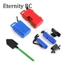 5pcs Simulation Extinguisher Shovel Fuel Tank Decoration for 1/8 1/10 RC Crawler Car Axial SCX10 TRX4 RC4WD D90 Redcat 5pcs Sim 4