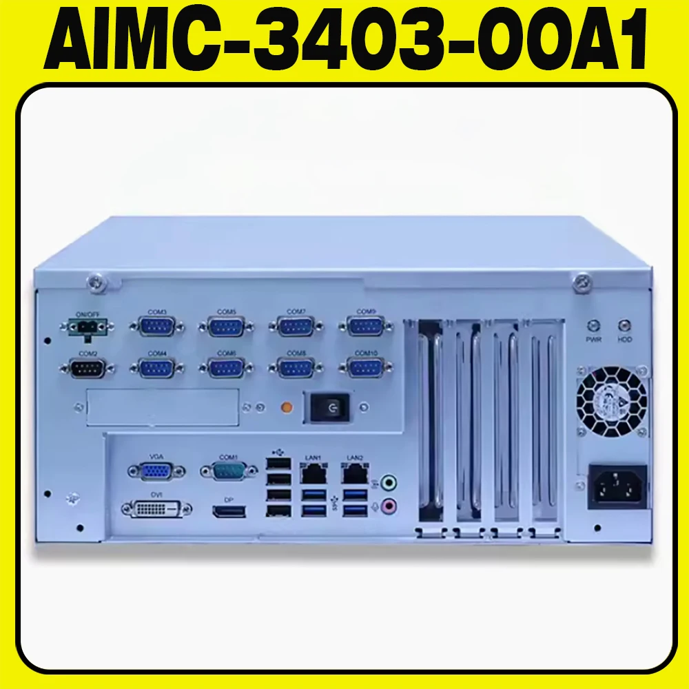 Aimc-3403 Per Server Computer Industriale Intelligente Advantech Aimc-3403-00A1 I5-6500/4G/128Gssd