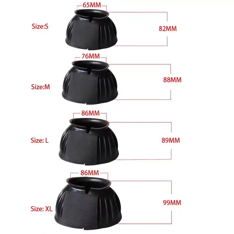 Rubber Horseshoe Shoes，Temporary Use, Use of Injured Horse HoovesProtective horseshoe bowl 6
