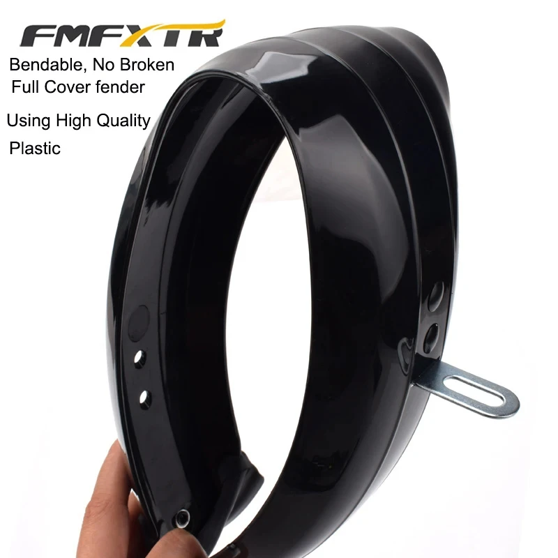 Folding Bike Fender 14 Inch Aluminum Alloy Bracket Mudguard PP Shelter for Kugoo V1