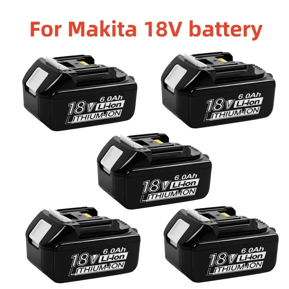 

6000mAh for Makita18V Battery Rechargeable Power Tools Battery for makita with LED Li-ion Replacement LXT BL1830 BL1860 BL1850
