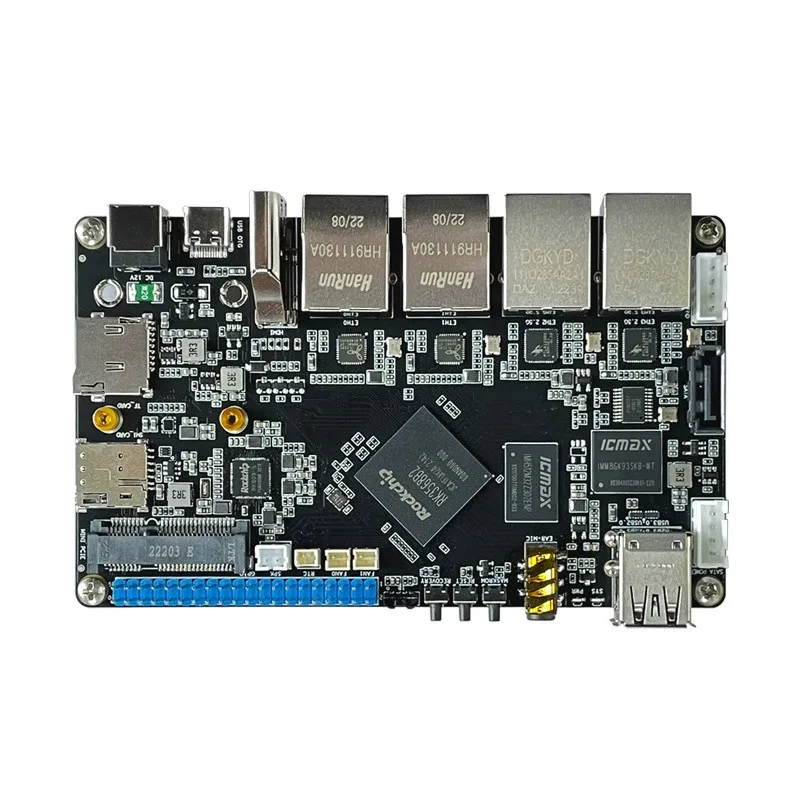 Open Source Rk3568 Computer A Scheda Singola Dual Ethernet 2.5G 4K Decodifica Mipi Dsi Sbc Compatibile Con Raspberry Pi