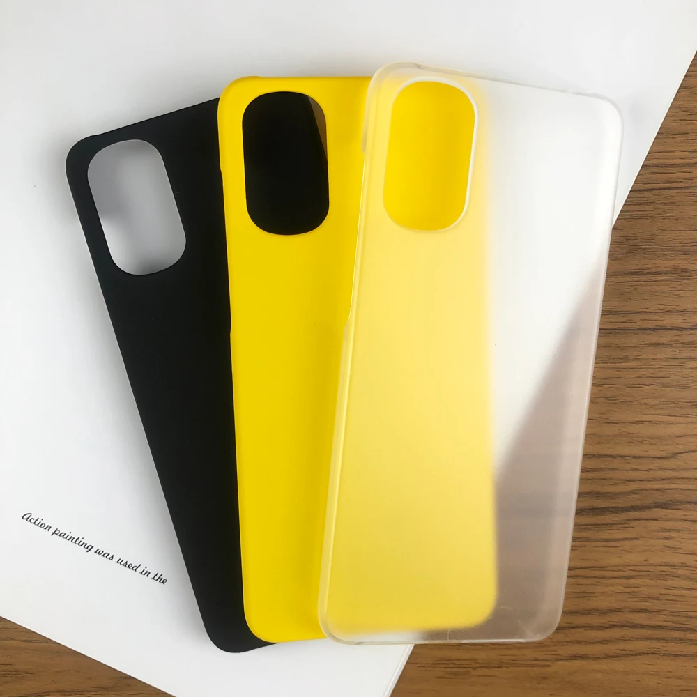 Sleek Frosted Hard Phone Case - Simple Slim Design