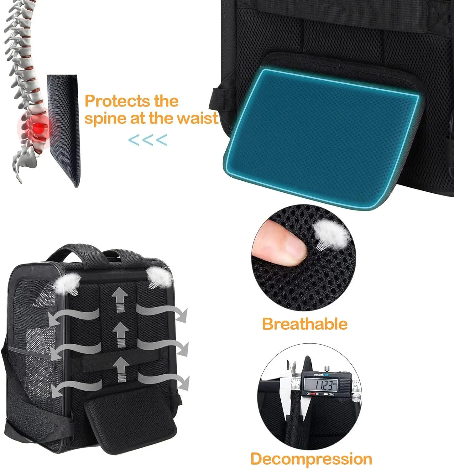 Cat Dog Backpack Carrier Foldable Pet Bag 2 Portable Breathable Carriers Conveyors and Travel Transport Products Accessories